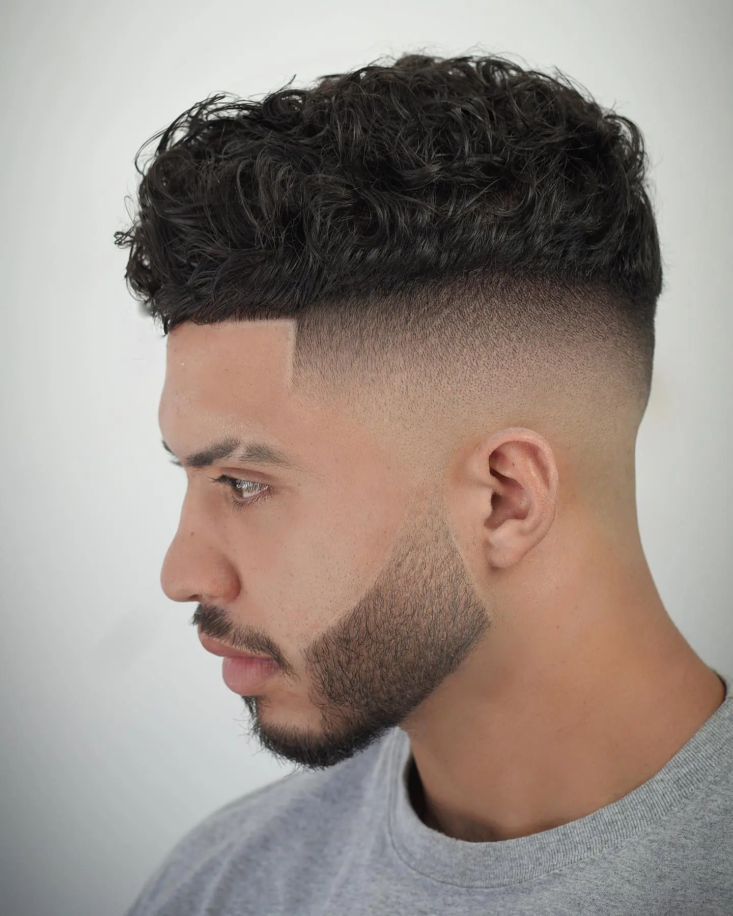 Low Taper Fade buzz cut style